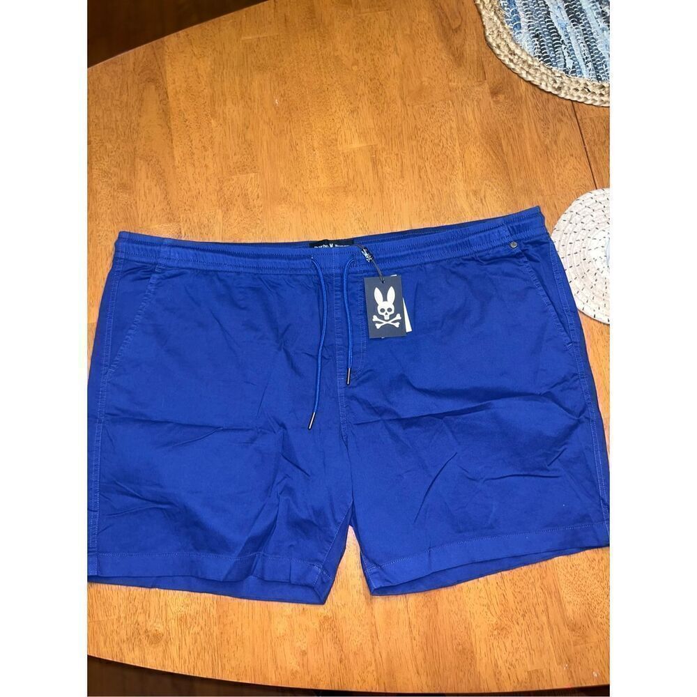 NWT Psycho Bunny Riviera Shorts 3XL Space Blue
